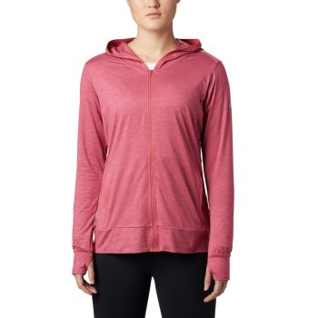 Columbia Hoodie Dames, Place To Place II Full Zip Roze, 37PBGCOTX